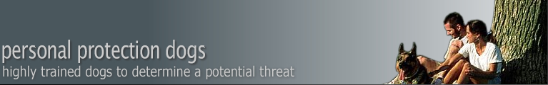 personal protection dogs