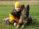 Emma with Indy