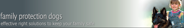 family protection dogs